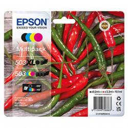 Epson Multipack 503XL Peperoncino BK/C/M/Y_BK/STD