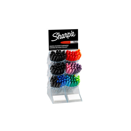Expo marcatore Sharpie - 120 pezzi - punta Fine - colori ass. - Papermate