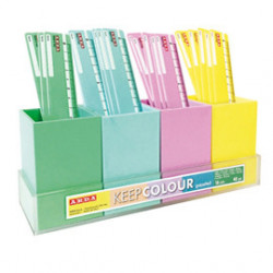 Expo 48 righelli 16cm KeepColor ass. 4 colori pastello Arda