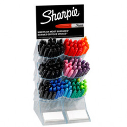 Expo marcatore Sharpie - 120 pezzi - punta Fine - colori ass. - Papermate