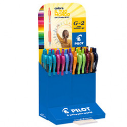 Expo 36pz roller G-2 punta 0.7mm colori Fun assortiti Pilot