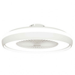 Ventilatore da soffitto Atollo White con luce LED e telecomando
