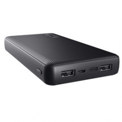 Powerbank da 20.000 mAh ad alta capacitA' Migno Nero_Trust