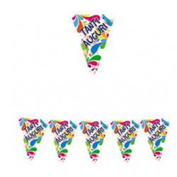 Festone Tanti Auguri lungh. 6mt Big Party