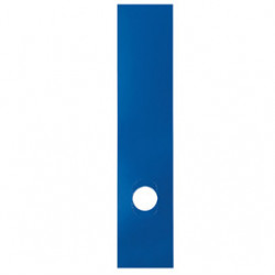 Busta 10 copridorso CDR-P PVC adesivi blu 7x34,5cm SEI ROTA
