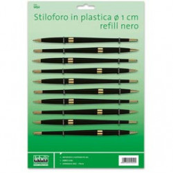 Cartella 10 stilofori art.1052 in plastica Lebez