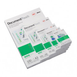 Scatola 100 pouches 2x125mic 60x90mm Business Card GBC