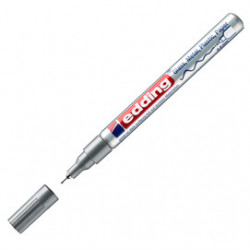 Marcatore EDDING 780 punta extra fine vernice argento