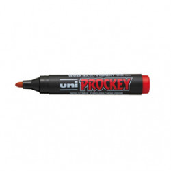 Marcatore UNI PROCKEY M122 p.tonda rosso UNI MITSUBISHI