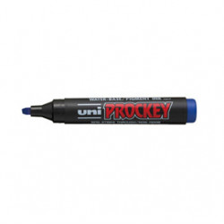Marcatore UNI PROCKEY M126 p.scalpello blu UNI MITSUBISHI