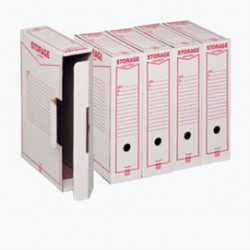 Scatola archivio STORAGE (1601) A4 85x315x223mm REXEL