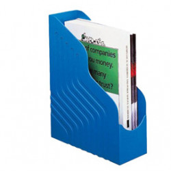 Portariviste MAGAZINE RACK JUMBO 25x32cm dorso 10cm blu REXEL