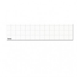 50 FOGLI CARTA LEONA 70X100 BIANCA 10MM AMBO I LATI 120GR