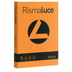 Carta RISMALUCE 140gr A4 200fg arancio 56 FAVINI