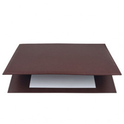 SOTTOMANI DOPPIO IN SIMILPELLE 48X32CM ART.2190 MARRONE SCURO City Time