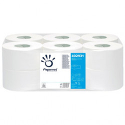 Carta igienica MINI Jumbo Ø19cm - 186mt Ecolabel Papernet