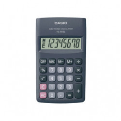 CALCOLATRICE HL-815L BK 8 CIFRE TASCABILE CASIO