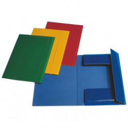 CARTELLINA C/ELASTICO C46 ROSSO 25X35CM