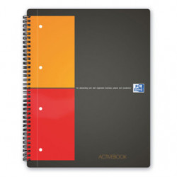 Maxi spiralato 240X297mm 5mm c/margine 80gr 80fg Activebook OXFORD