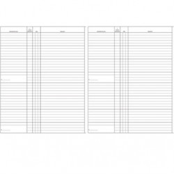 REGISTRO LIBRO SOCI SPA/SRL 31X24,5 47PAG. E2376