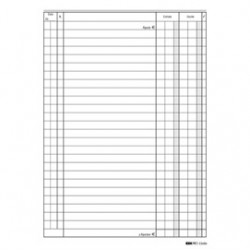 REGISTRO CASSA ENTRATE/USCITE 24X17 100PAG. E2686