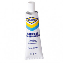 ADESIVO UNIVERSALE SUPER TRASPARENTE 50GR BOSTIK