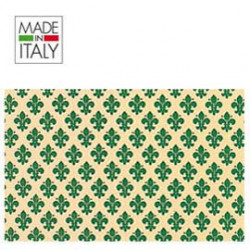 ROTOLO CARTARIVESTO 49X300CM GIGLIO VERDE ADESIVO REXTACO