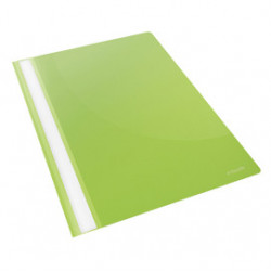 CARTELLINA PPL CON FERMAFOGLI 21X29,7 VERDE REPORT FILE ESSELTE