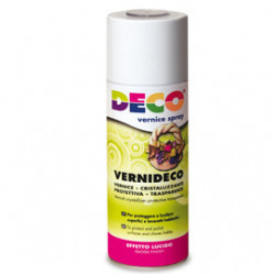 VERNICE SPRAY CRISTALLIZZANTE LACCATA UNIVERSALE 400ML 622 DECO
