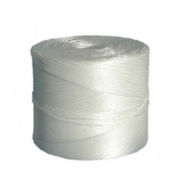 BOBINA DI SPAGO BIANCO IN FIBRA PPL 1/500 1000MT 2KG