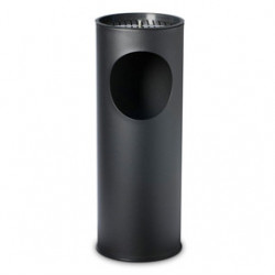 GETTACARTE/POSACENERE H 66,5CM NERO
