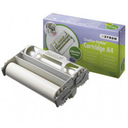 Bobina Film x StazioneCreativa - adesivizzazione permanente f.to A4 12mt - Xyron
