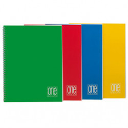 QUADERNO A5 SPIRALATO 4mm s/fori 80gr 60fg ONE COLOR BLASETTI