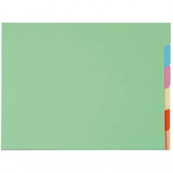 SET 6 CARTELLINE C/TACCA PER CARTELLE SOSP. ARMADIO NATURE FUTURE
