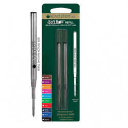 Blister 2 refill per SFERA Montblanc ® NERO PUNTA MEDIA