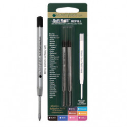 Blister 2 refill per SFERA Parker ® BLU PUNTA MEDIA