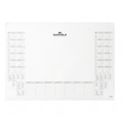 RICAMBIO 25FG CON CALENDARIO BIANNUALE 57x41cm DURABLE