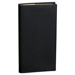 Agenda Planing Italnote S spiralato 8,8x17cm Impala nero 2024 Quo Vadis