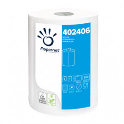 ROTOLO ASCIUGATUTTO DA CUCINA 2 VELI 309 STRAPPI GOFFRATO