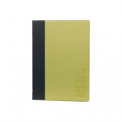 PORTA MENU' A5-18x25cm VERDE TRENDY con 1 INSERTO DOPPIO