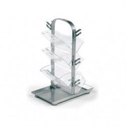 PORTATIMBRI FISHBONE 6+6posti SILVER Turikan