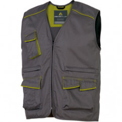 GILET da LAVORO M6GIL grigio/verde Tg. L PANOSTYLE®