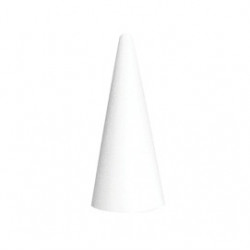 CONO in POLISTIROLO ESPANSO ø90mm H200mm RI.PLAST
