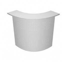 SOPRALZO ANGOLARE 90° RECEPTION GRIGIO/METALLO - EASY