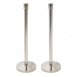 1 COLONNINA SEGNAPERCORSO Budget H100cm CROMATA Securit