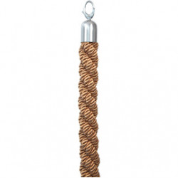 CORDONE INTRECCIATO 150cm BRONZO per COLONNINA SEGNAPERCORSO Securit