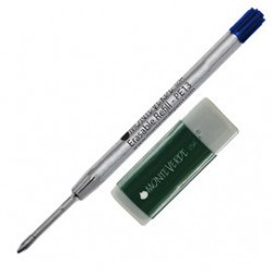 BLISTER 1 REFILL + GOMMA MONTEVERDE PER SFERA CANCEL. PARKER ® BLU PUNTA MEDIA