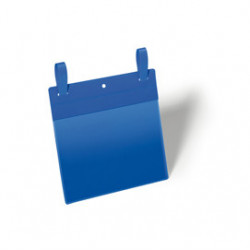 50 buste identificazione con fascette 210x148mm (A5-ORIZ.) art.1749 Blu DURABLE