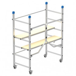 TRABATTELLO in ALLUMINIO 168x75cm - H180cm Dinamico