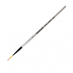 Pennello sintetico Graduate Punta lunga n.1 Manico corto Daler Rowney